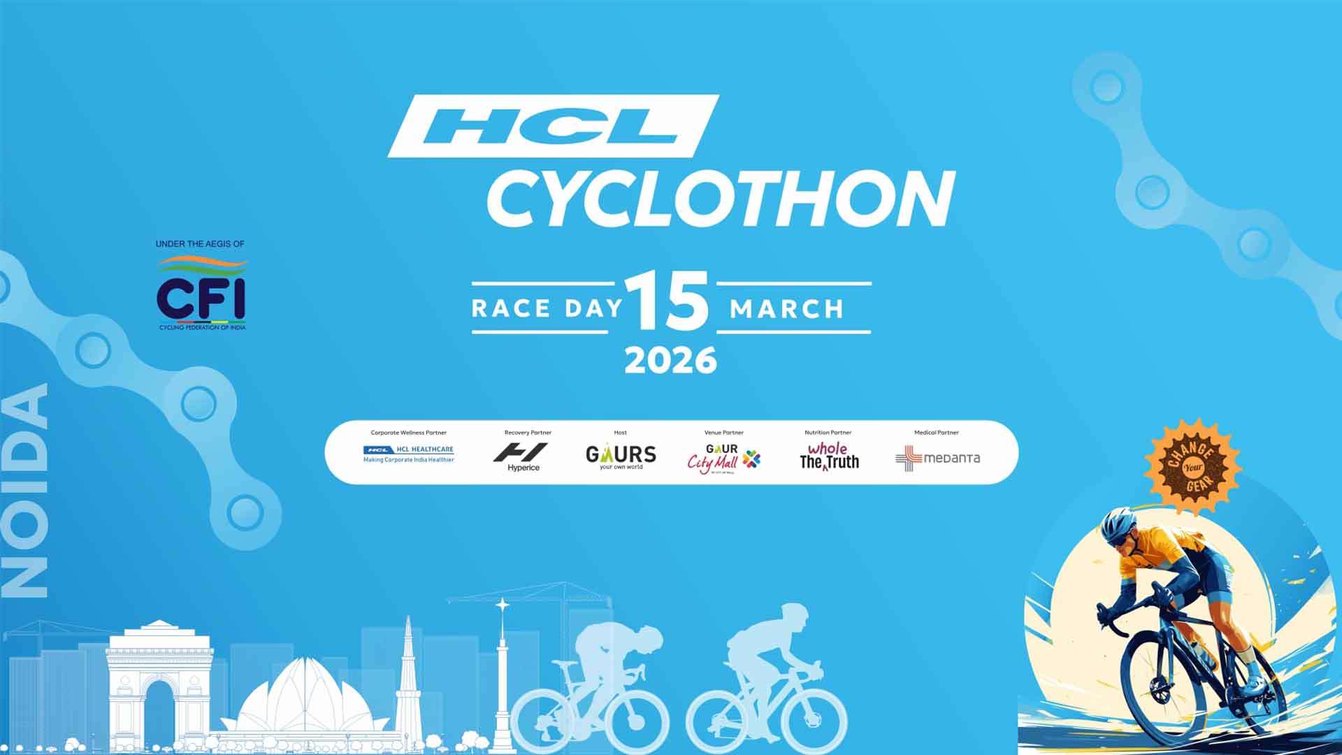 HCL Cyclothon mass start